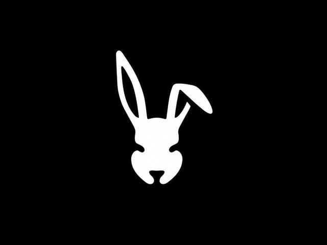 关于兔子元素logo图形设计，一组灵动的兔子元素标志设计