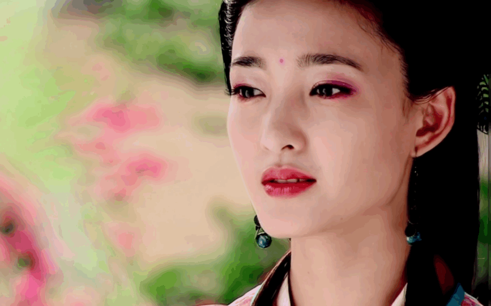 殷桃面相复原图，8位拥有美人痣的女星