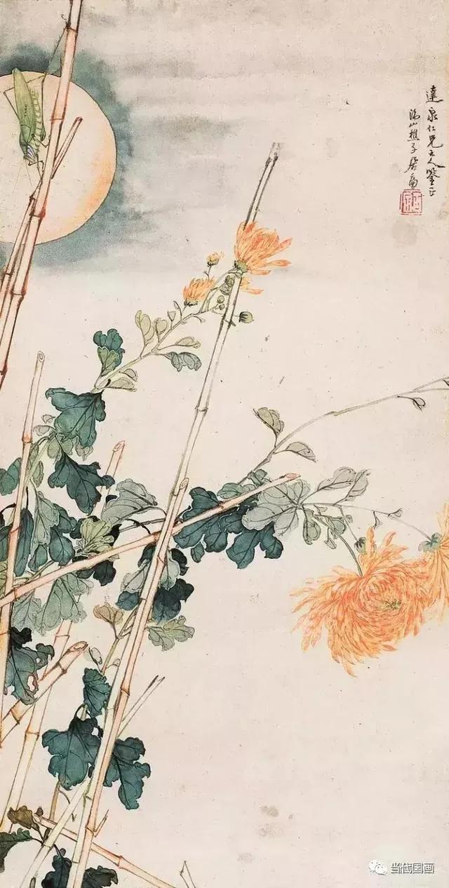 居廉淡雅国画作品欣赏，居廉精品画作欣赏