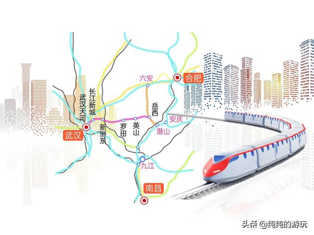 湖北省最新中长期铁路规划，湖北3条高铁确定为储备开工项目