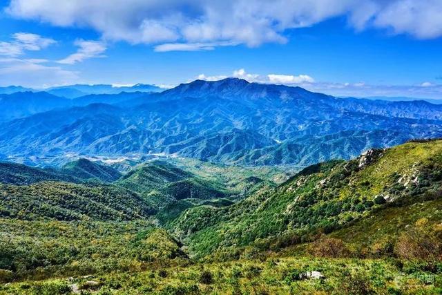 北京灵山森林公园，北京最高峰灵山