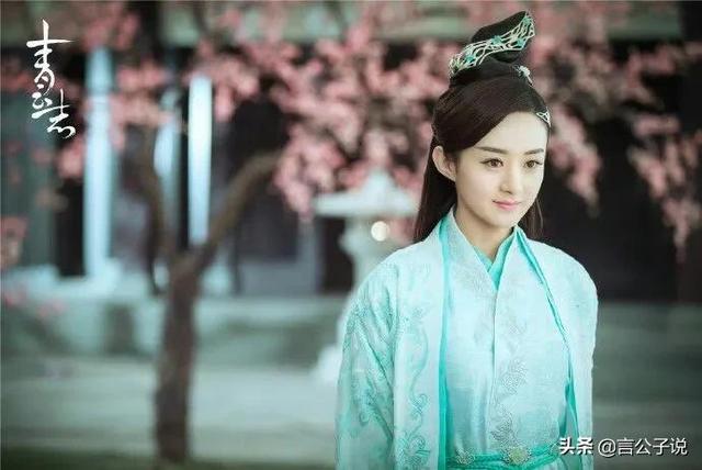 十大古装女明星穿衣搭配，7位女星古装梳单马尾