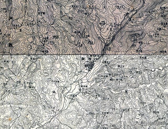 临汾地区地图全图，临汾市各县地理分布（山西临汾及周边二十县1938年高清地图）