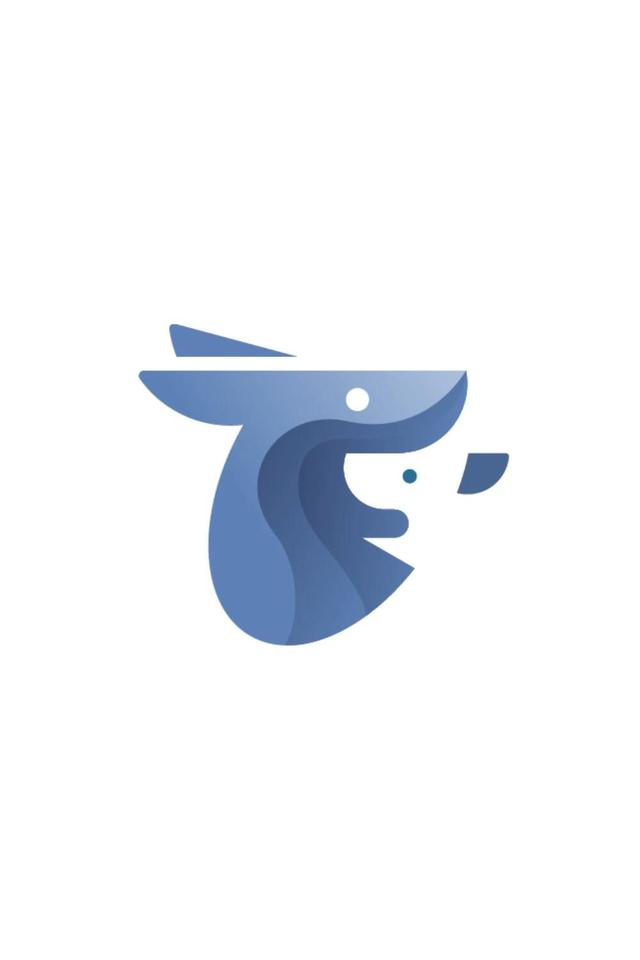 关于兔子元素logo图形设计，一组灵动的兔子元素标志设计