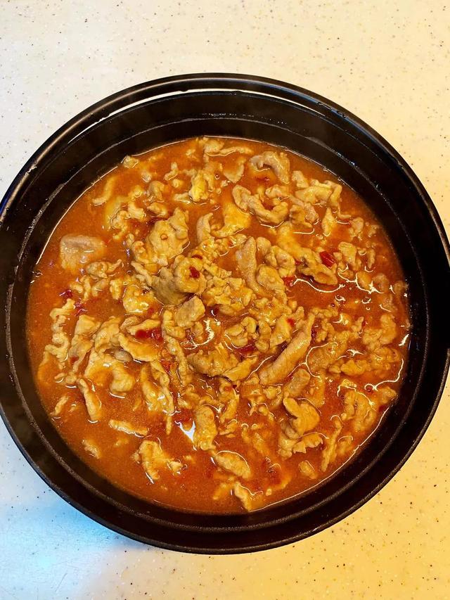 健康版水煮肉片，家庭版水煮肉片简单又好吃