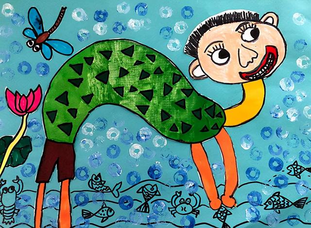 少儿美术作品大全欣赏，少儿美术大赛优秀作品赏析