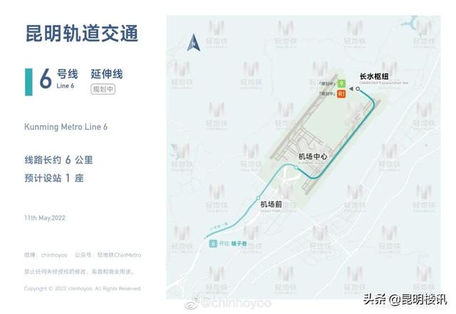 昆明地铁8号线，昆明地铁8号线途经站点