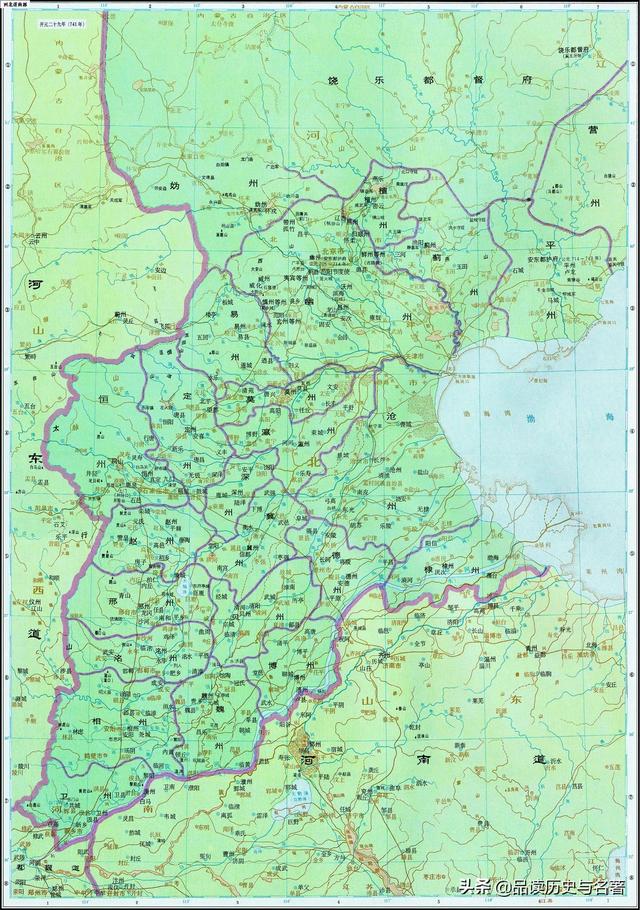 唐朝的十六州是哪些，详解唐朝十道中每道包括现在哪些省