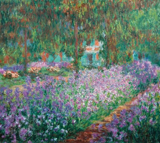 莫奈印象派手绘，艺术分享莫奈