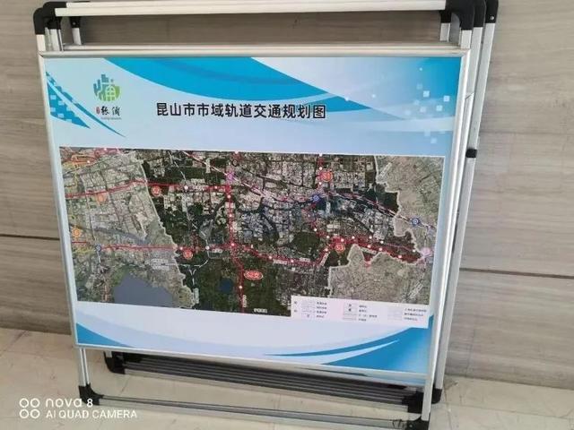 昆山地铁线路图，昆山地铁s1线最新线路图