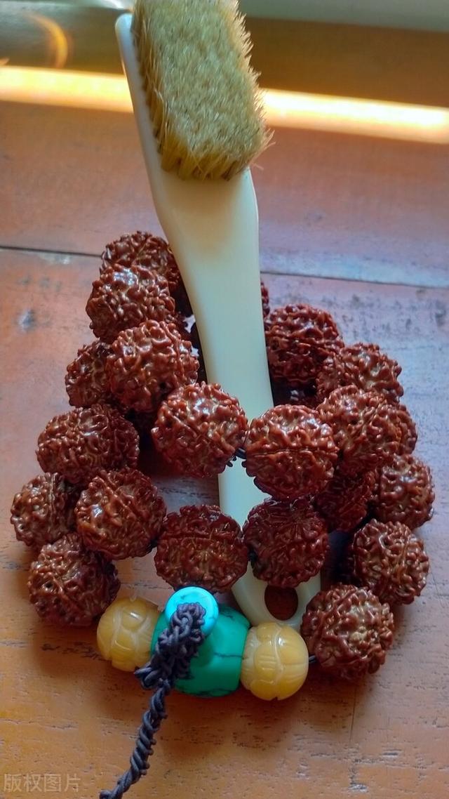 菩提根手串盘玩效果图，菩提根如何盘玩详细