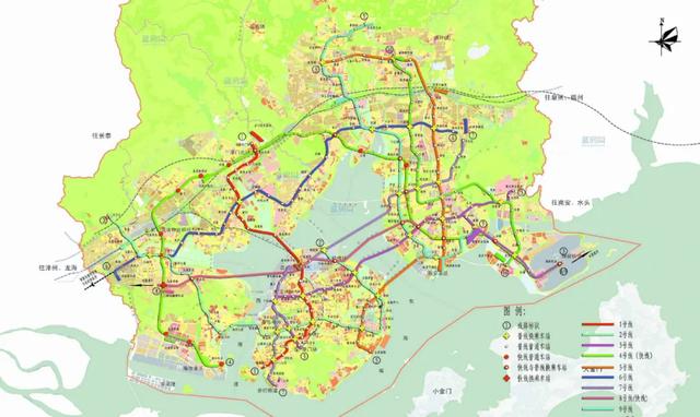 厦门地铁规划图，厦门地铁规划图2030（厦门规划共有12条地铁线路）