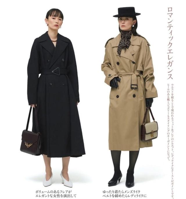 超长款风衣怎么搭配内搭，过完年风衣又卷土重来