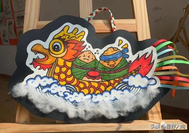 端午节的儿童画非常美，2022最新端午节主题儿童画已出炉