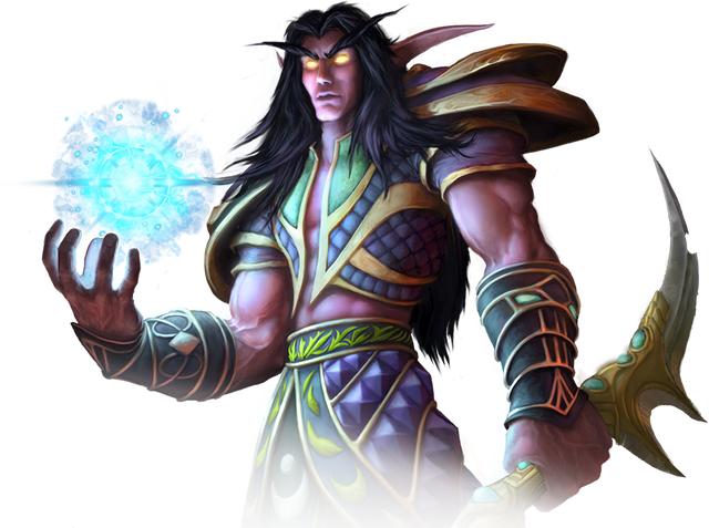 魔兽暗夜精灵最强战术，暗夜精灵的起源与分支