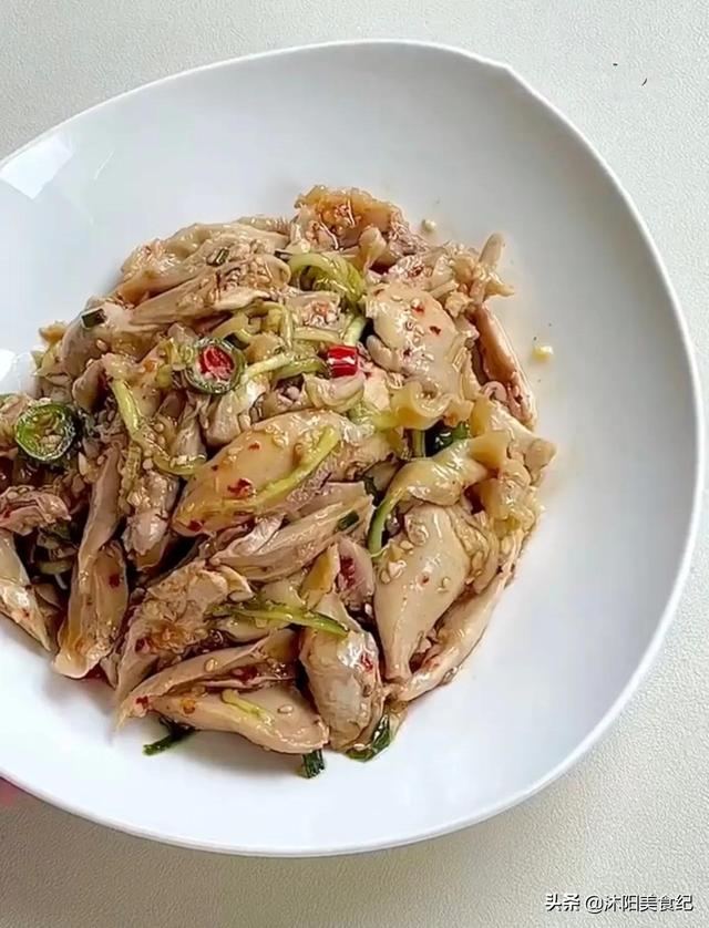 凉拌手撕麻椒鸡，开胃解腻凉拌菜