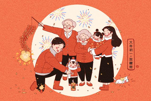 春节放鞭炮的由来，春节放鞭炮有什么来历（中国春节放爆竹）