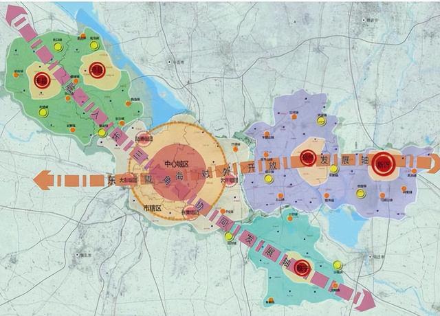 徐州市未来主城区，作为淮海经济区中心城市的徐州市