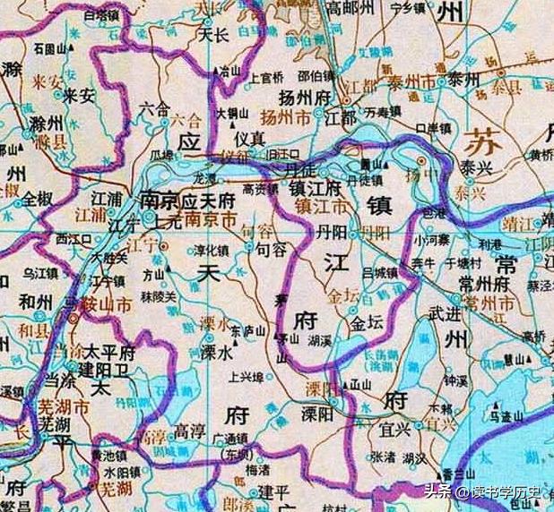 镇江历史地图演变，镇江市行政区划史