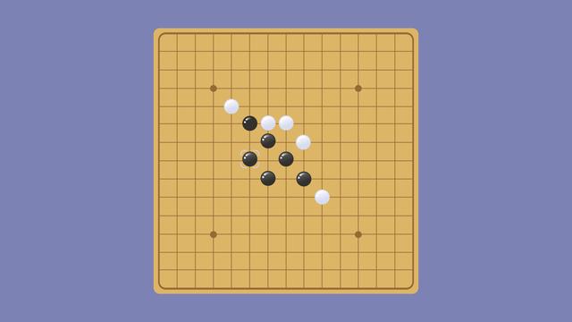 五子棋先手必胜，五子棋快速必胜下法之一（五子棋先手必胜下法01）