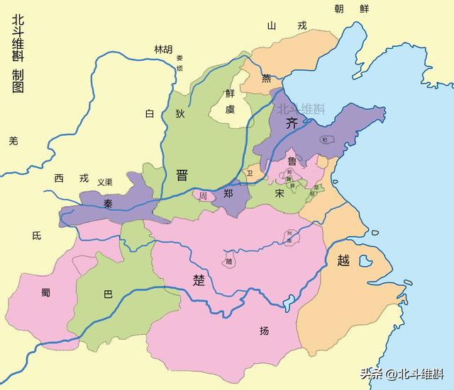 春秋战国大型战争场面，从大分裂走向大一统