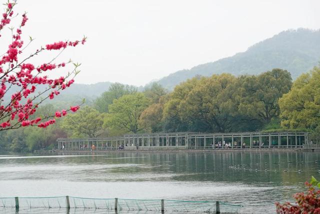 杭州西湖之白堤，“白堤”名出白居易