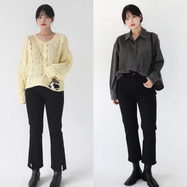 牛仔裤阔腿裤适合什么人穿，怪不得都不穿阔腿裤