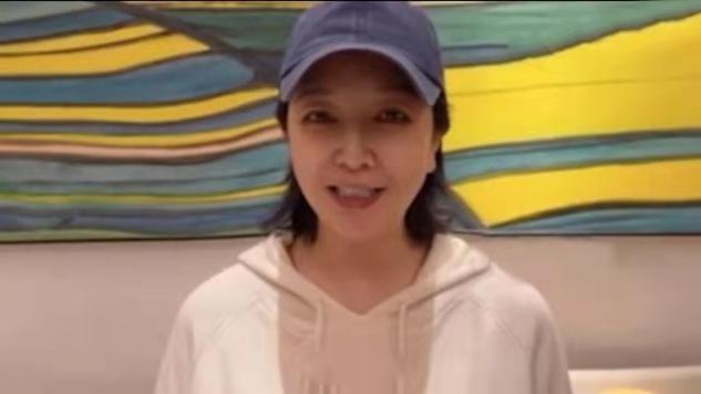 46岁的江珊近照，江珊怎么老成这样了