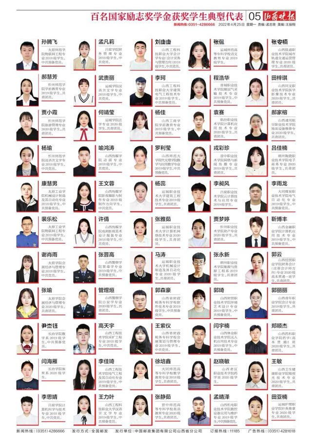 国家励志奖学金榜样的力量，高校学子：“为人民服务