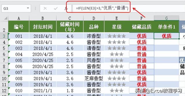 countif两个条件怎么输入，excel的if函数怎么用加双条件（Excel之Count函数）
