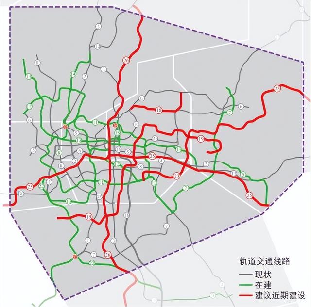 广州地铁新线路图，广州地铁29号线最新规划线路图（白云、花都、番禺的居民要开心啦）