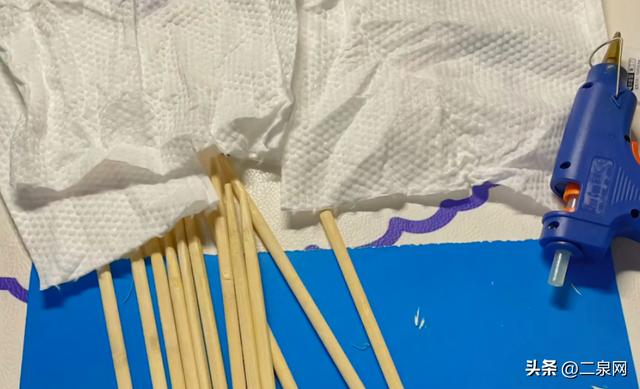 筷子制作花灯的手工制作，神奇的无锡妈妈