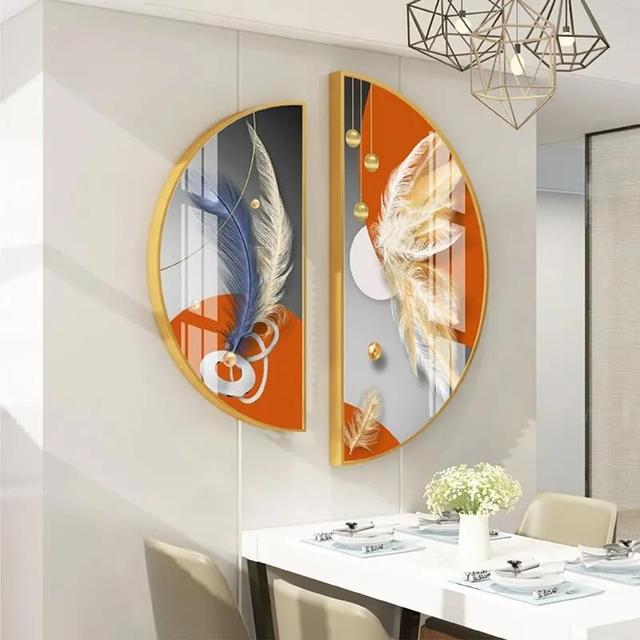 适合挂餐厅的小画，“餐厅摆三果