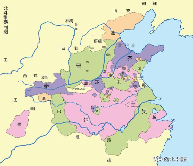 春秋战国大型战争场面，从大分裂走向大一统