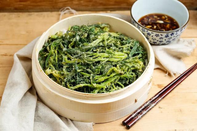 蒸面条菜的做法，蒸面条菜的家常做法