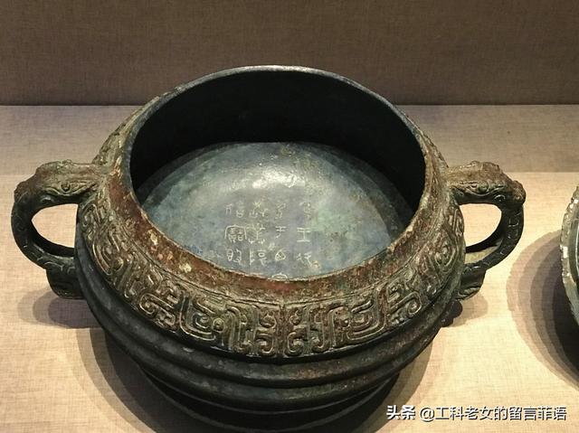 青铜器上鸟篆，国博青铜器上的