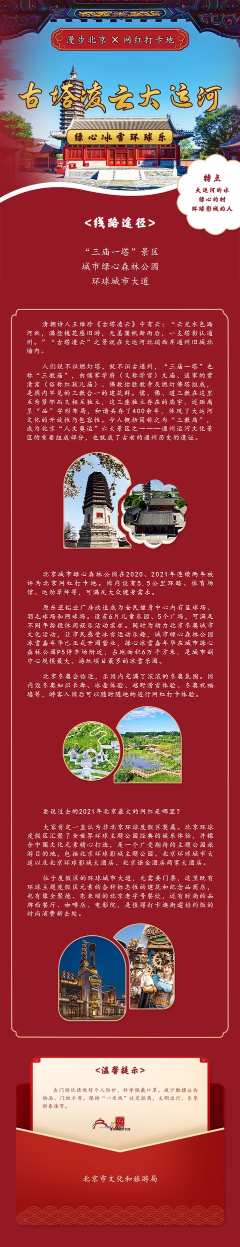 北京春节旅游景点排名前十，北京发布虎年春节10条潮玩旅游线路