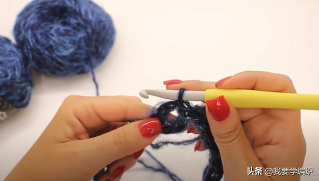 韩版外穿宽松背心编织教程，这种款式的背心也很好看