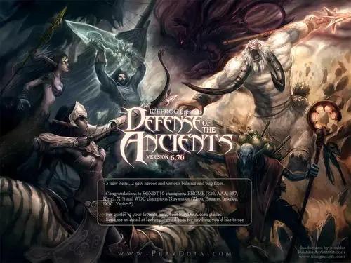 dota游戏史，DOTA2和LOL竟都是DOTA的正统精神续作