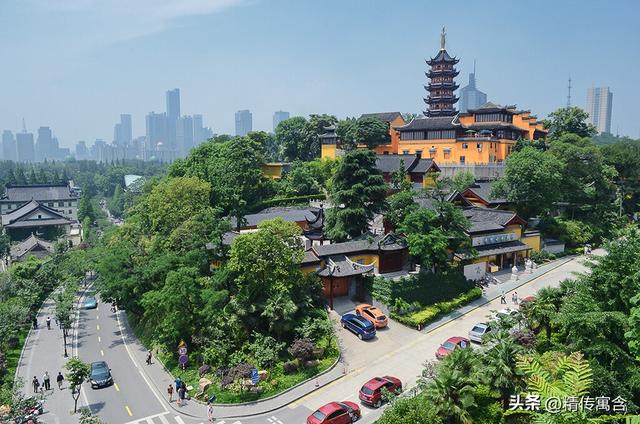 南京第一大寺鸡鸣寺，南朝四百八十寺之首“古鸡鸣寺”