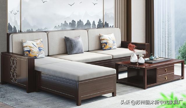 禅意新中式沙发家具，新中式沙发禅意东方