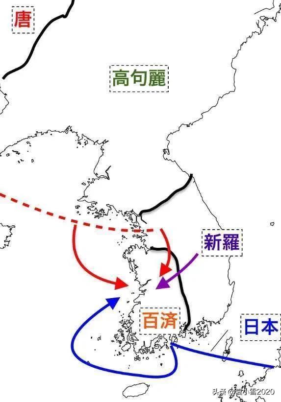 唐高宗灭百济，“反复横跳”的百济国