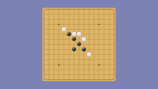 五子棋先手必胜，五子棋快速必胜下法之一（五子棋先手必胜下法01）