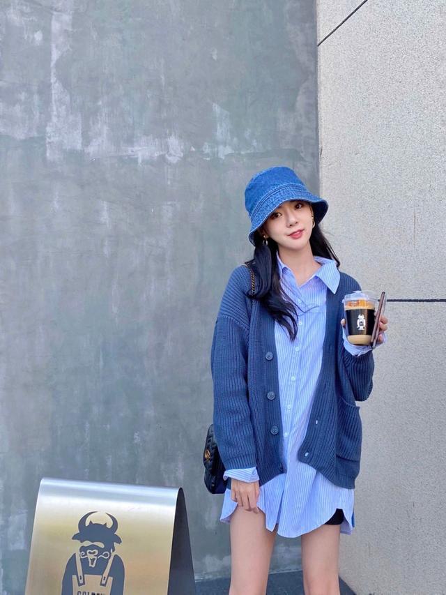 针织开衫这样内搭穿出独特温柔风，一份高级感穿搭公式