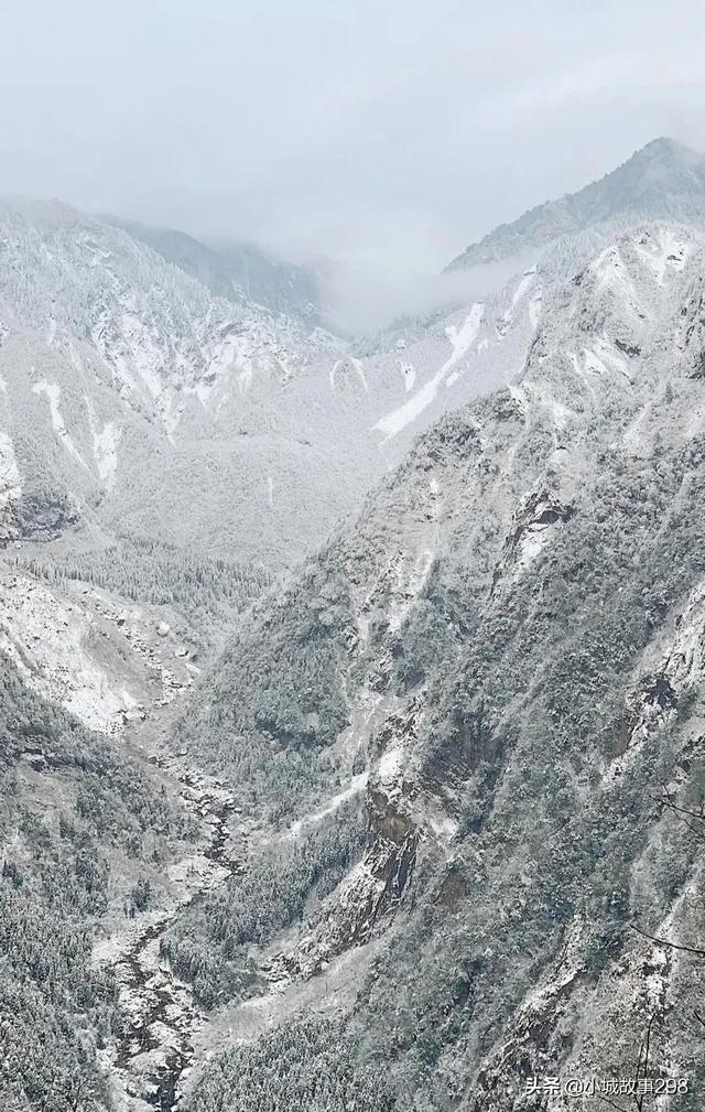 彭州太阳湾风景区，彭州太阳湾景区下雪（<5>彭州·海窝子古镇）