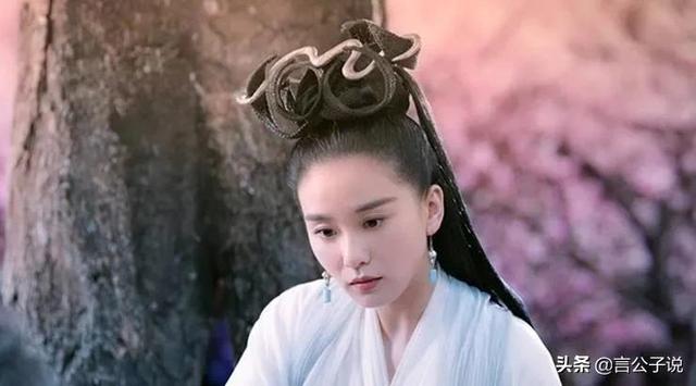 十大古装女明星穿衣搭配，7位女星古装梳单马尾