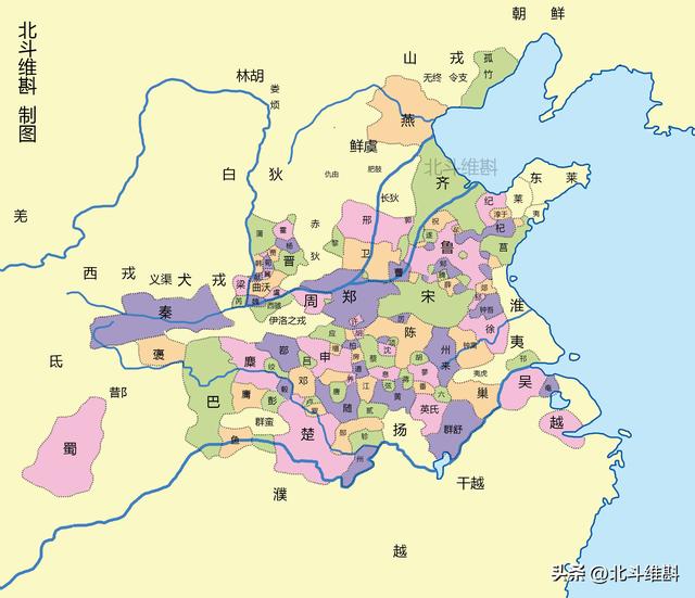 春秋战国大型战争场面，从大分裂走向大一统