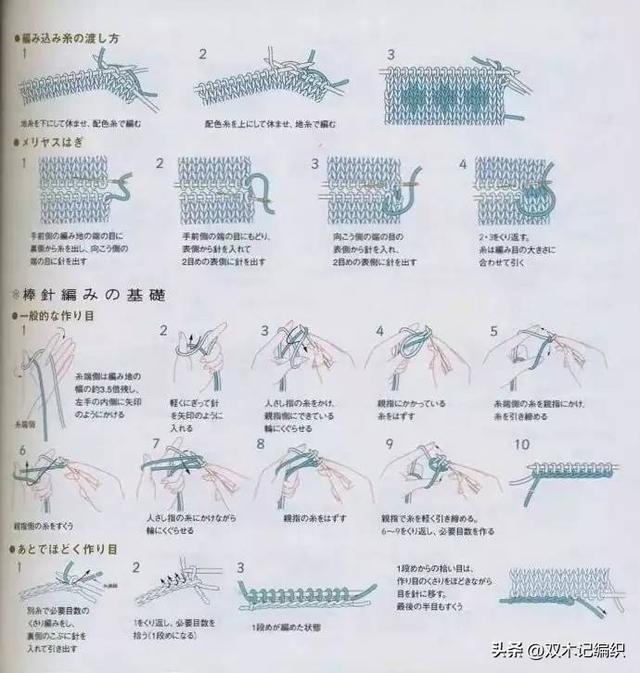 棒针编织围巾简单的方法，冬季用粗粗的棒针编织围巾和帽子