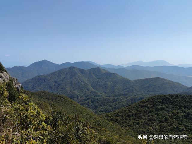 深圳不起眼的山峰，深圳这十座不知名山峰