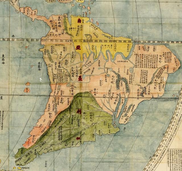 坤舆万国全图在哪被发现，通过古地图解读历史